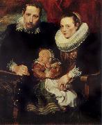 Anthony Van Dyck Family Group Spain oil painting artist